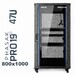 Armario Rack 47U 800x1000 | Phasak Pro PHO-8147 19 In